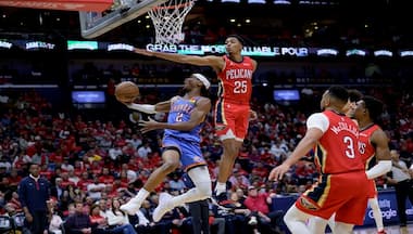 NBA: Gilgeous-Alexander leads Oklahoma City Thunder past New Orleans Pelicans to stay in play-off contention