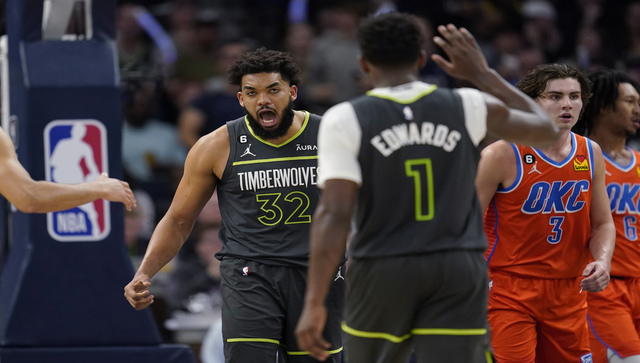 NBA: Karl-Anthony Towns shines as Minnesota Timberwolves beat Oklahoma City Thunder to reach playoffs NBA: Karl-Anthony Towns shines as Minnesota Timberwolves beat Oklahoma City Thunder to reach playoffs
