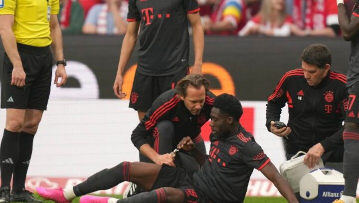 Bayern Munich defender Alphonso Davies to miss upcoming games dueto hamstring injury