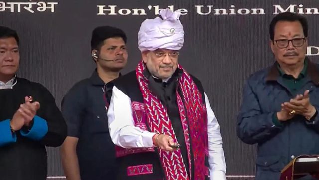 'No one can encroach upon even a needle-tip of land of India', says Amit Shah in Arunachal Pradesh 'No one can encroach upon even a needle-tip of land of India', says Amit Shah in Arunachal Pradesh