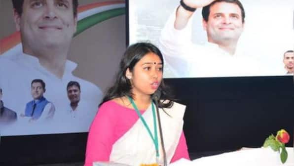 'Pratadit Mahila Adhyaksh': Angkita Dutta changes Twitter bio as Srinivas BV becomes Cong star campaigner in Karnataka