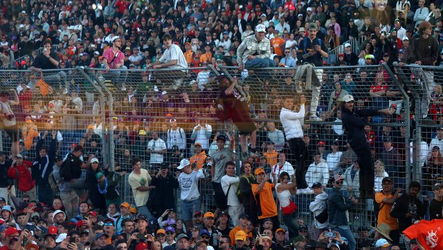 Australian F1 chief vows investigation after fans invade track Australian F1 chief vows investigation after fans invade track