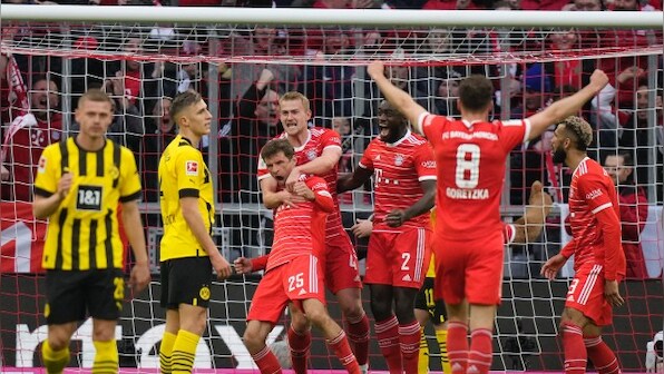 Bundesliga: Bayern Munich put four past Borussia Dortmund on Thomas Tuchel debut to go top