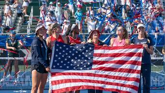 Billie Jean King Cup 2023: USA sweep into finals with France, Czech Republic