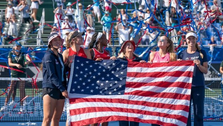 Billie Jean King Cup 2023: USA sweep into finals with France, Czech Republic