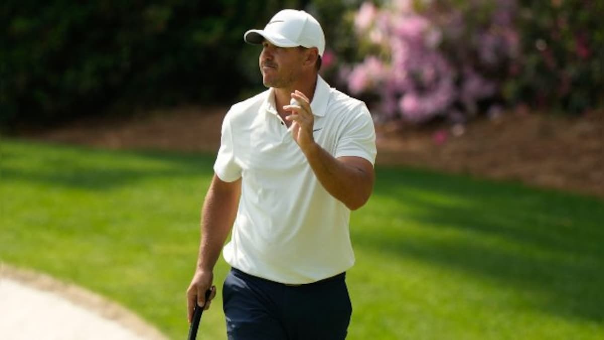 The Masters 2023: Brooks Koepka takes big lead at storm-halted event, Rory McIlroy set to miss cut