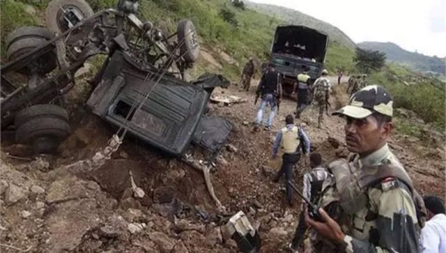 WATCH: Viral video surfaces moments after Maoists blew up DRG vehicle In Dantewada WATCH: Viral video surfaces moments after Maoists blew up DRG vehicle In Dantewada