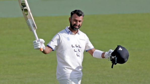 Cheteshwar Pujara brings up third ton for Sussex in four matches of County season