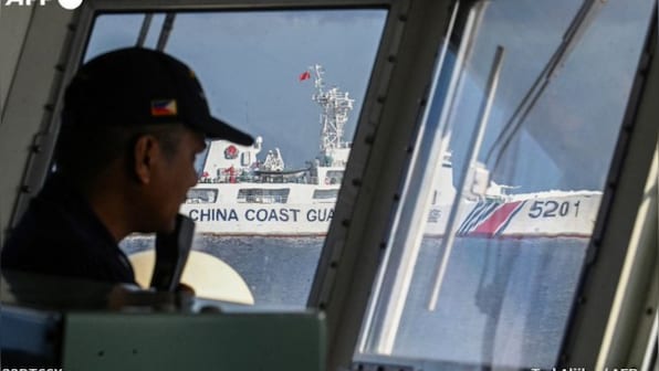 China blames the Philippines for near collision of naval vessels in South China Sea