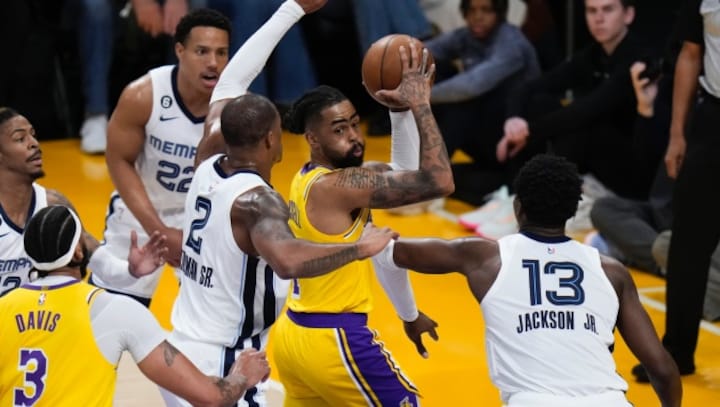 NBA Playoffs: Lakers crush Grizzlies to advance, Kings stay alive against Warriors