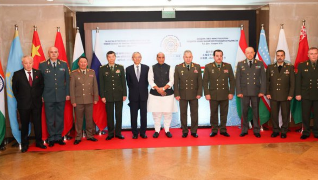 SCO Meeting: Rajnath Singh calls for unity in fight against terrorism SCO Meeting: Rajnath Singh calls for unity in fight against terrorism