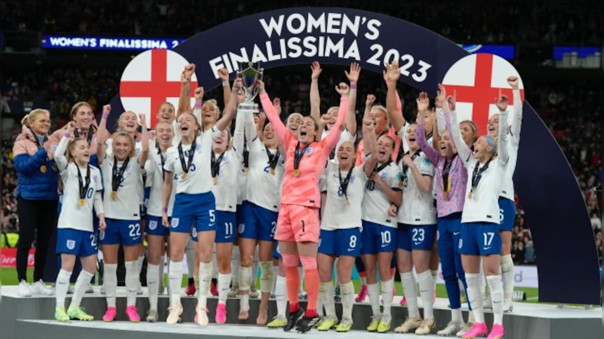 England beat Brazil on penalties to win first-ever Women's Finalissima