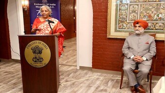India, US working together to build foundations of peaceful global community, says FM Nirmala Sitharaman