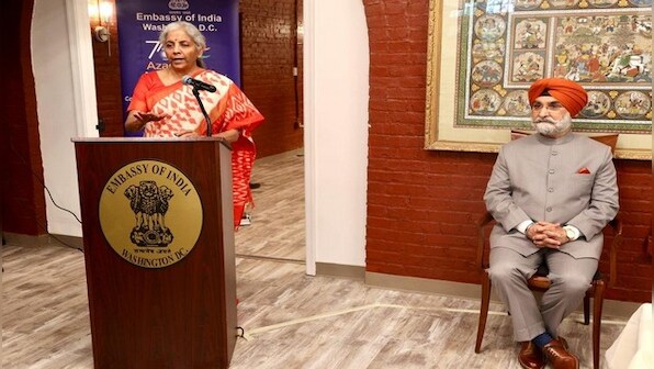 India, US working together to build foundations of peaceful global community, says FM Nirmala Sitharaman