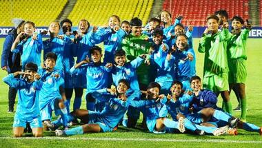 Indian girls beat Myanmar 2-1 to qualify for AFC U-17 Asian Cup Qualifiers Round 2