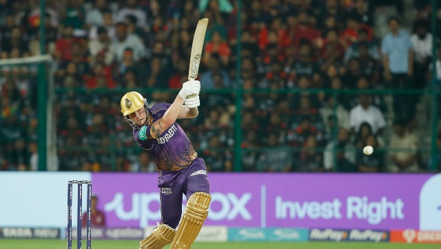 RCB vs KKR: Jason Roy slams four sixes off Shahbaz Ahmed's over at Chinnaswamy Stadium; Watch RCB vs KKR: Jason Roy slams four sixes off Shahbaz Ahmed's over at Chinnaswamy Stadium; Watch