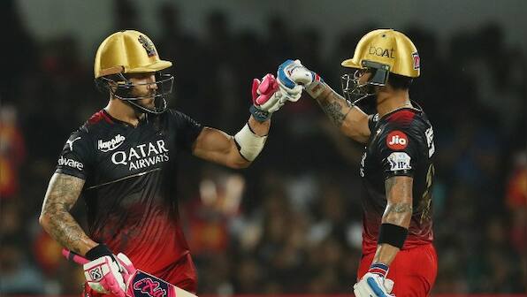 IPL 2023, RCB vs MI: Kohli-Du Plessis century-stand, impactful Tilak Verma and other top moments