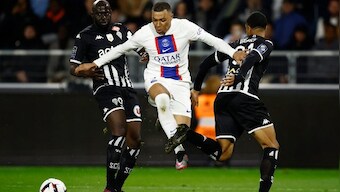 Kylian Mbappe scores two as PSG inch closer to Ligue 1 title