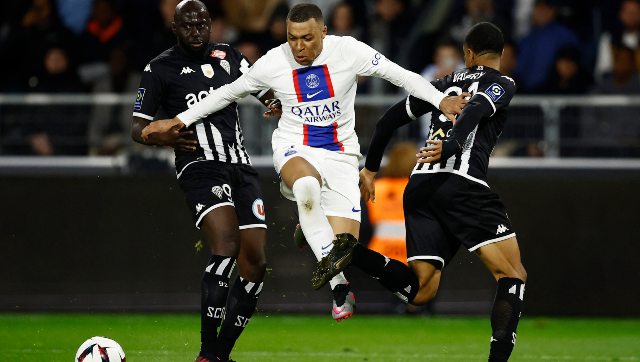 Kylian Mbappe scores two as PSG inch closer to Ligue 1 title Kylian Mbappe scores two as PSG inch closer to Ligue 1 title