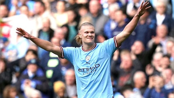 Premier League: Haaland equals Salah goal record as Man City heap pressure on Arsenal, Villa extend streak