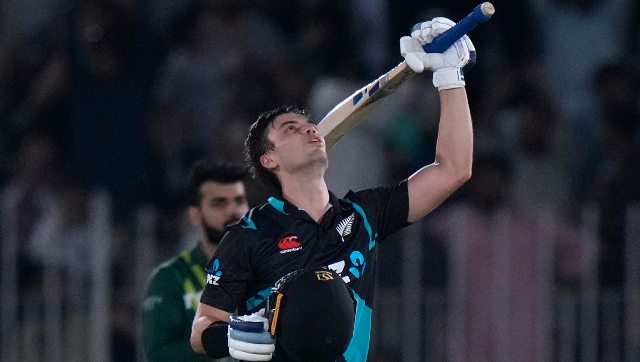 Pakistan vs New Zealand: Mark Chapman slams stunning century as NZ level T20I series Pakistan vs New Zealand: Mark Chapman slams stunning century as NZ level T20I series