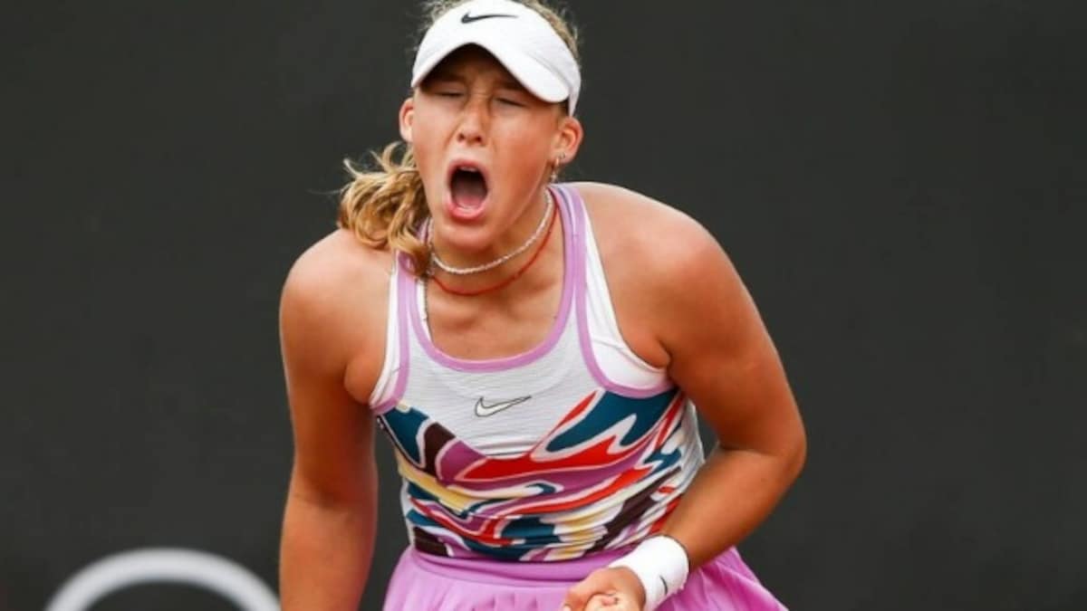 Madrid Open: Mirra Andreeva, 15, stuns Leylah Fernandez in straight sets for landmark win