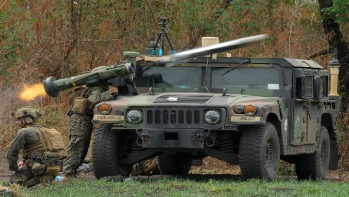 US, Philippines troops fire Javelin anti-tank missiles in largest ever joint war games
