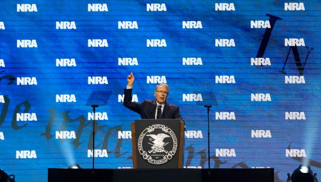 NRA convention draws top Republican presidential contenders after days after devastating mass shootings NRA convention draws top Republican presidential contenders after days after devastating mass shootings