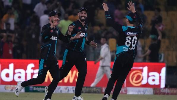 Pakistan vs New Zealand: Visitors survive Iftikhar Ahmed's onslaught to win third T20I