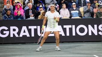 Ons Jabeur reaches Charleston Open final; Belinda Bencic vs Jessica Pegula suspended due to rain