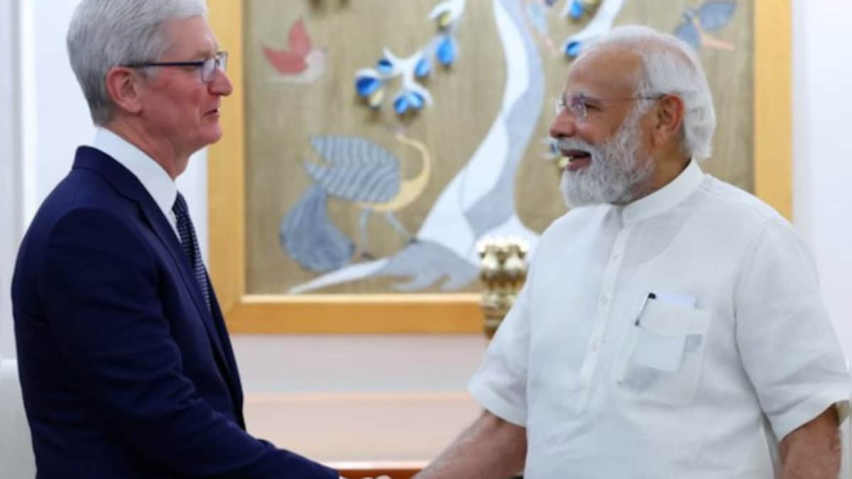 Apple CEO meets PM Modi, shares vision of India’s future