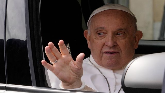 Pope Francis leaves hospital, quips 'I am still alive' Pope Francis leaves hospital, quips 'I am still alive'