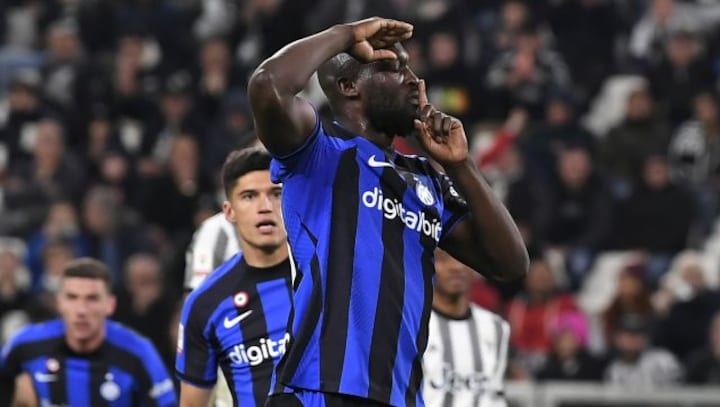 Romelu Lukaku sees red after scoring equaliser in fiery Juventus vs Inter Milan game