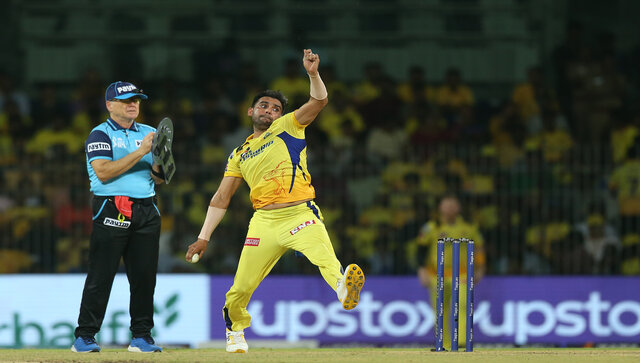 IPL 2023: CSK's Deepak Chahar to undergo scans, Ben Stokes suffers toe injury IPL 2023: CSK's Deepak Chahar to undergo scans, Ben Stokes suffers toe injury