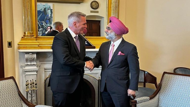 Indian ambassador Sandhu, US House Speaker McCarthy hold discussions on strengthening bilateral ties Indian ambassador Sandhu, US House Speaker McCarthy hold discussions on strengthening bilateral ties