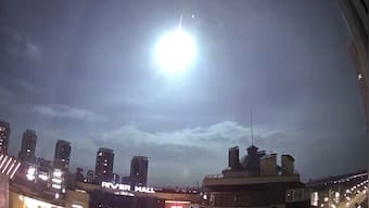 Flash of light over Kyiv sparks speculation, NASA denies involvement