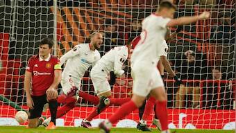 Europa League: Manchester United held with two late goals by Sevilla as Juventus, Feyenoord take leads