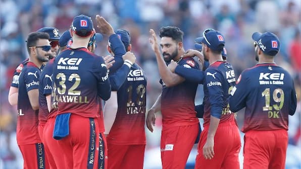 IPL 2023: RCB’s Siraj bosses powerplay yet again, strikes twice during PBKS chase