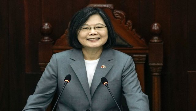 'Democracy is under threat', says Taiwan's President Tsai Ing-wen in joint remarks 'Democracy is under threat', says Taiwan's President Tsai Ing-wen in joint remarks