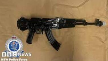 Australian man could face 5 years jail for wielding AK-47 rifle styled bong