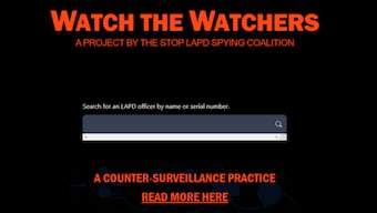 'Watch The Watchers': Watchdog makes public identities of 300 Los Angeles undercover police officers