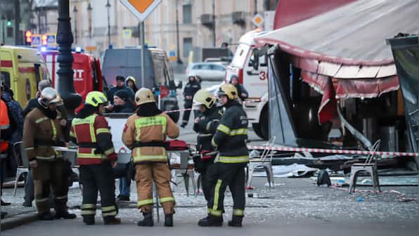 Ukraine 'secret service agent' behind St Petersburg cafe blast that killed Tatarsky: FSB