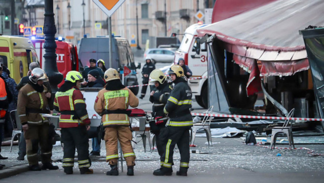 Ukraine 'secret service agent' behind St Petersburg cafe blast that killed Tatarsky: FSB Ukraine 'secret service agent' behind St Petersburg cafe blast that killed Tatarsky: FSB