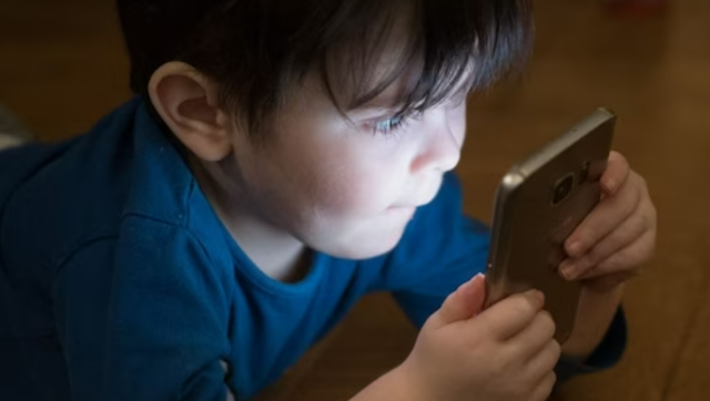 'Every fifth child in UK aged three to five has smartphone' 'Every fifth child in UK aged three to five has smartphone'