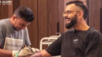 Virat Kohli gets new tattoo before IPL 2023, artist reveals the meaning behind it