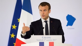 France President Emmanuel Macron defends wildly unpopular pension reform, 'regrets' no consensus