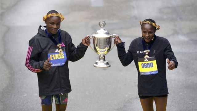 Kenya double as Evans Chebet, Hellen Obiri dominate Boston Marathon Kenya double as Evans Chebet, Hellen Obiri dominate Boston Marathon