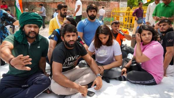 WFI sexual harassment case: Wrestlers vow to protest until Brij Bhushan Singh behind bars; SC issues notice