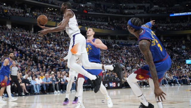 NBA: Denver Nuggets thrash Phoenix Suns in Western Conference semi-final opener NBA: Denver Nuggets thrash Phoenix Suns in Western Conference semi-final opener