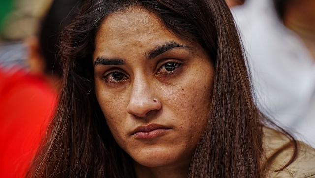 Vinesh Phogat asks silent cricketers, sportspersons: 'Are you all so afraid?' Vinesh Phogat asks silent cricketers, sportspersons: 'Are you all so afraid?'
